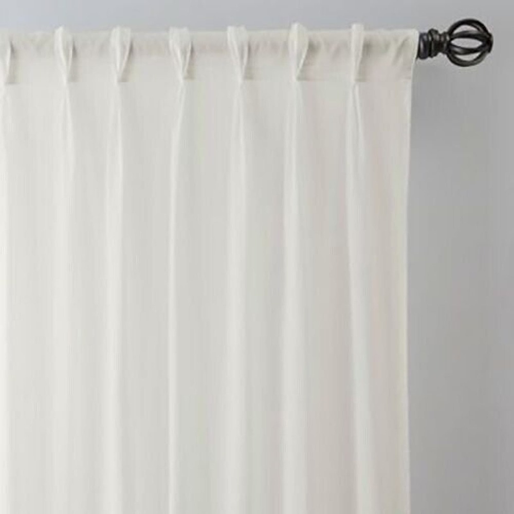 Esteem‎ Pinch Pleat Sheer Linen Window Panel 32 in W x 108 in L